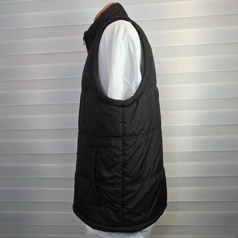 Weatherproof‎ Vintage Vest Black Quilted Men's XL